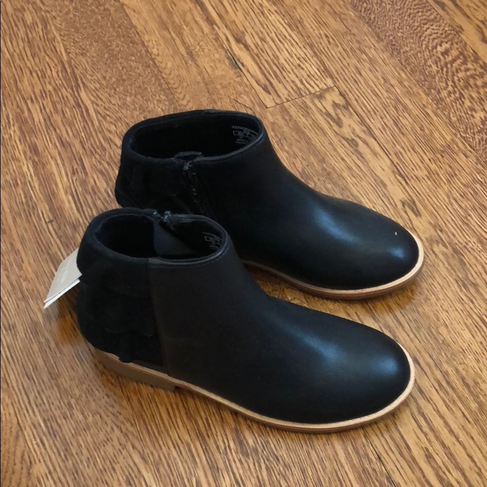 Toddler girl Zara black booties